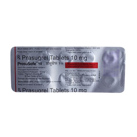 Prasusafe 10mg Tablet | Uses, Side Effects, Price | Apollo Pharmacy