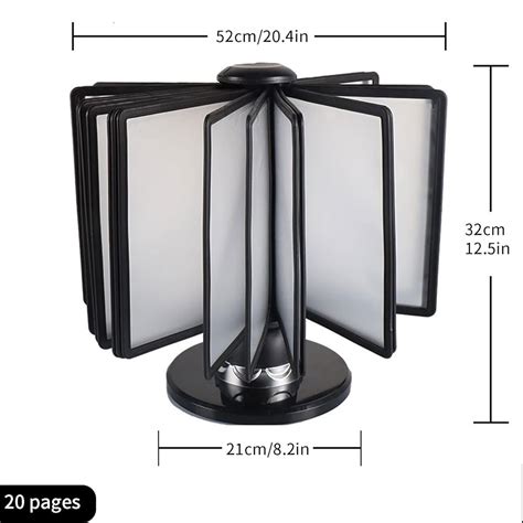 FPIGSHS 20- Pocket Desk Reference Organizer，A4 Paper Flip India | Ubuy