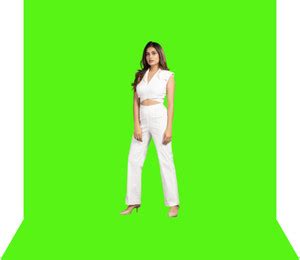 Windrop Solutions 4x8 FT Green Screen Only Backdrop Background for ...