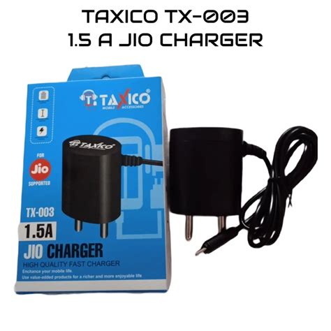 Taxico TX-003 Jio charger Pack of 10