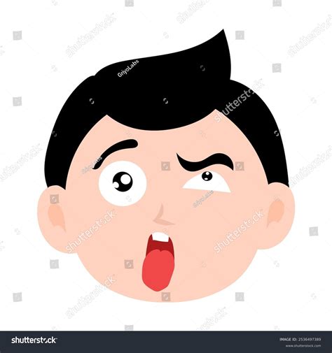 Funny Ugly Face Cartoon