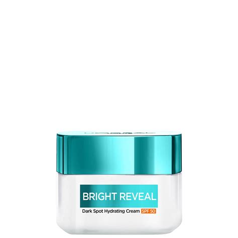 L'Oréal Paris Bright Reveal Dark Spot Hydrating Cream SPF 50 with ...
