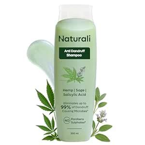 Buy Naturali Anti Dandruff Shampoo with Sage & Salicylic Acid | No ...
