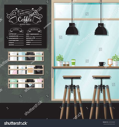 Coffee Shop Vector Image 的图像结果