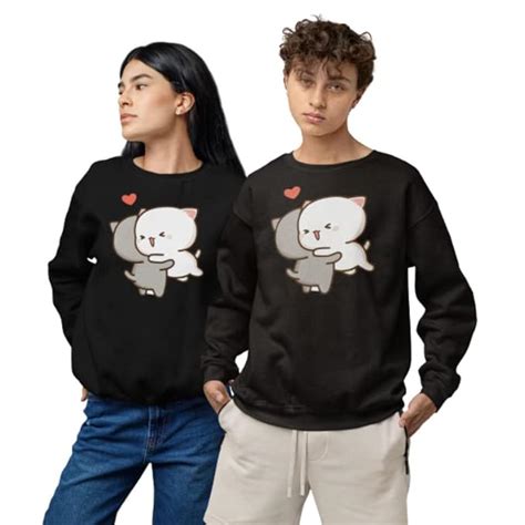 Buy Looky Wooky Peach Goma Matching Outfits Hoodies for Couple | Cute ...