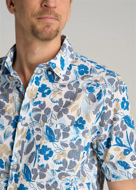 Men's Tall Short Sleeve Button Down Shirts | American Tall