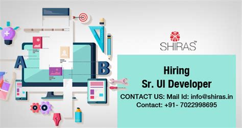 Ui Developer (Jobs) Openings in Bengaluru, Karnataka - HR SHIRAS
