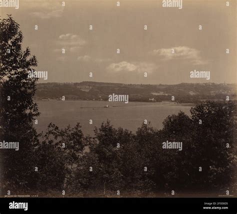 Cayuga Lake Toward Ithaca, c. 1895 Stock Photo - Alamy