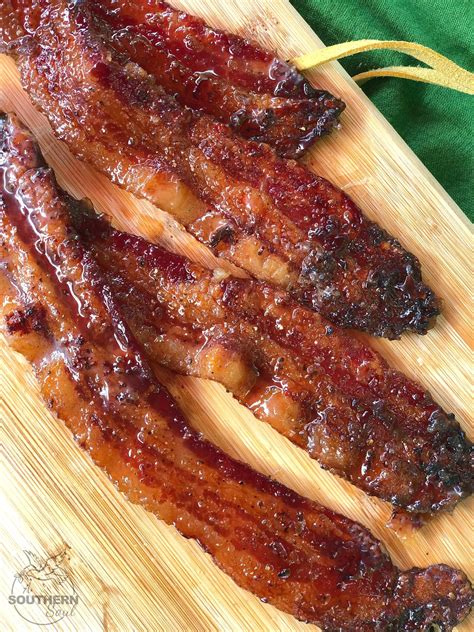 Brown Sugar Pepper Bacon - A Southern Soul