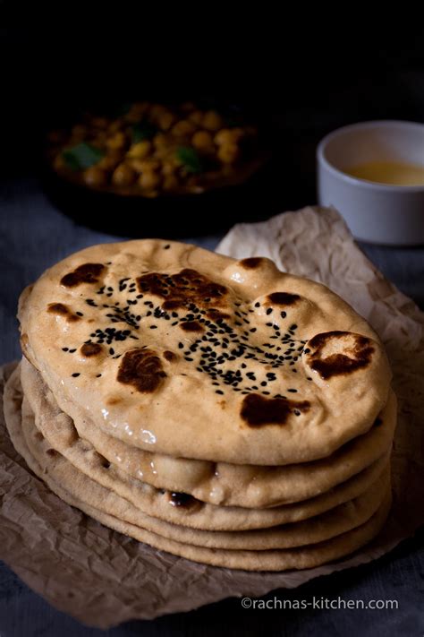 Instant Whole Wheat Naan Without Yeast