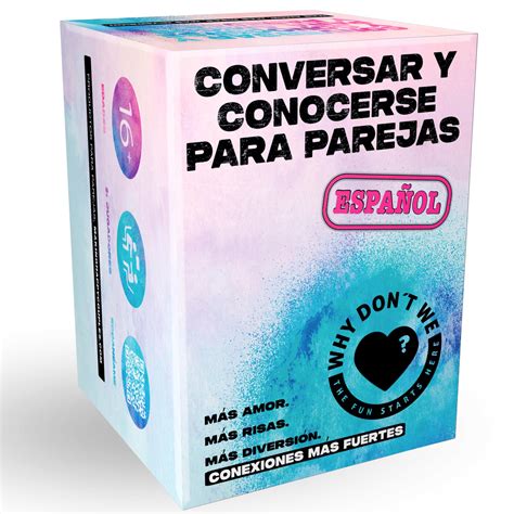 Snapklik.com : Why Dont We Conversar Y Conocerse In Spanish 120 Cards