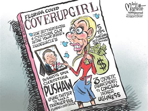 Media Outlet Promotes Sexist Cartoon of DeSantis Spokeswoman Christina ...