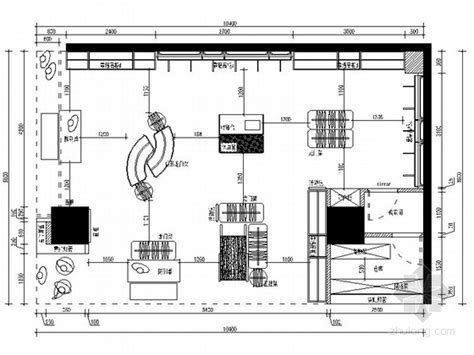 [苏州]张家港服装店室内装修CAD施工图（含效果图）-商业空间装修-筑龙室内设计论坛
