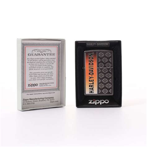 Zippo grey dust color Harley Davidson 2003515 | Excaliburshop