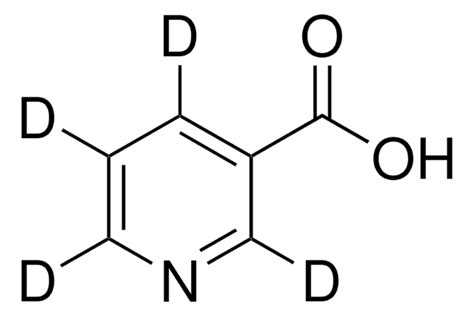 Nicotinic acid-(ring-d4) D = 98atom , = 98 CP 66148-15-0