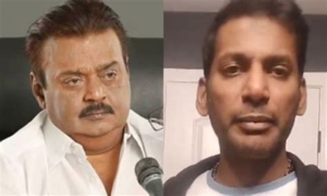 Vishal pens heartfelt note in honour of 'Captain' Vijayakanth