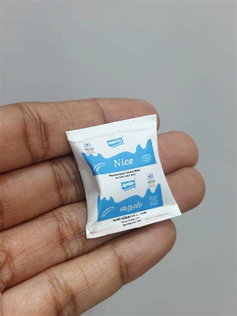 Milk Packet – MINIATURES SHOP