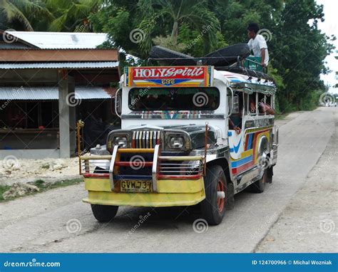 Philippine Jeepney, Bohol editorial photo. Image of transportation - 124700966