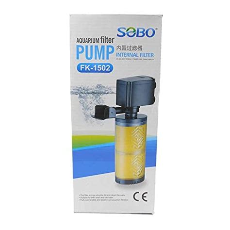 SOBO Aquarium Internal Filter (FK-1502) : Amazon.in: Pet Supplies