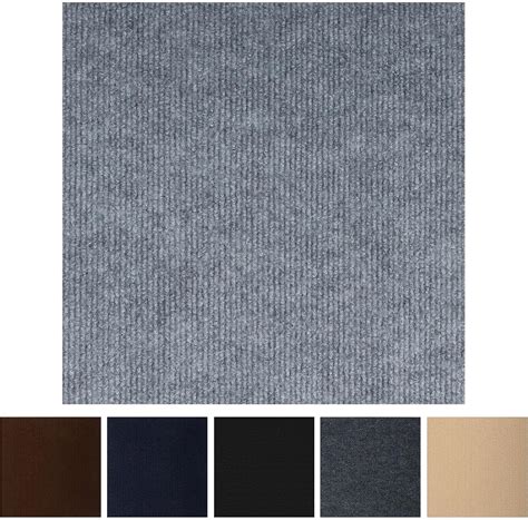 Carpet Tiles Peel and Stick, Self Adhesive Carpet Floor Tile 20 Tiles ...