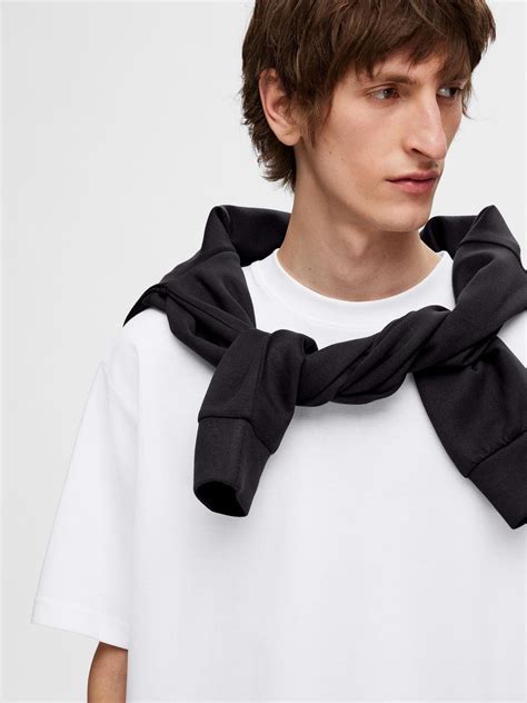 Buy White Organic Cotton Oversized T-shirt for Men Online