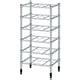 OMAR bottle shelf, galvanised, 46x36x94 cm (181/8x14x37") - IKEA
