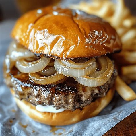 French Onion Burgers - Fresh Kitchen Recipes