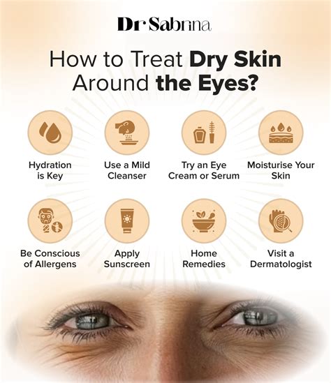 How to Treat Dry Skin Around the Eyes? - Dr Sabrina™