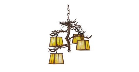 Meyda Tiffany 147619 Pine Branch 4 Light 28" Wide Chandelier | Ferguson ...