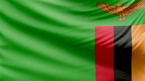 Realistic Zambia Flag In Stunning 4k Stock Motion Graphics SBV-312751849 - Storyblocks