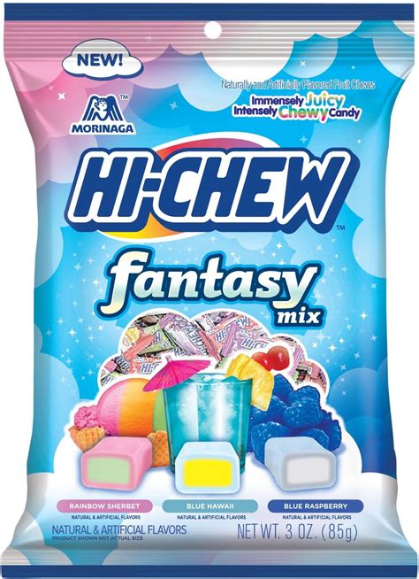 Amazon.com : HI-CHEW Fantasy Mix, 6 Bags, 3oz each - Rainbow Sherbet ...