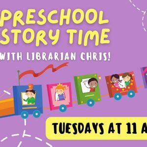Preschool Storytime with Librarian Chris!, Codman Square Branch of the ...