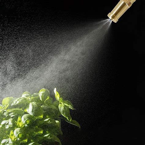 Buy Triumpeek Solid Brass Hose Nozzle, 3/4 Adjustable Twist Water Hose ...