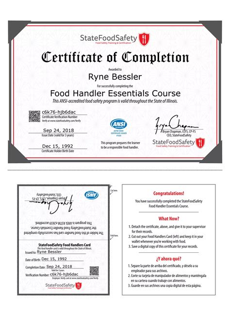 Illinois Food Handler Essentials Course | PDF