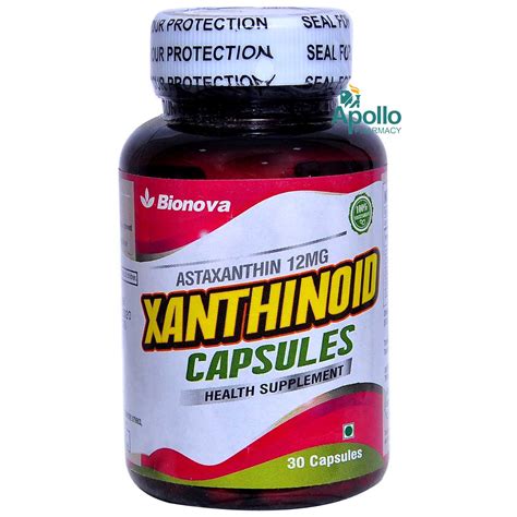 Buy Xanthinoid 12mg Capsule | 19 Minutes Delivery | Apollo Pharmacy