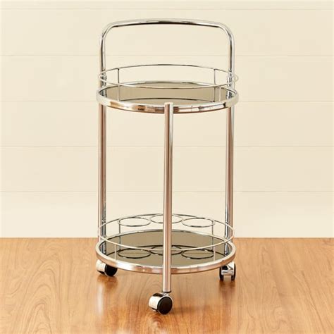 Glass Serving Trolley Round – Easycraft