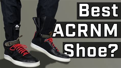 Acronym x Nike Downtown Air Force 1 REVIEW - YouTube