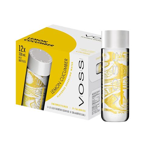 VOSS Water Flavored Sparkling Water, Lemon Cucumber, India | Ubuy