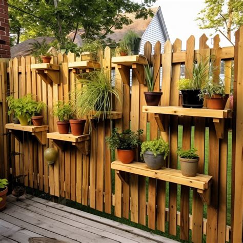 20 Beautiful Fence Planter Ideas – Rhythm of the Home