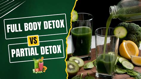Full Body Detox vs Partial Detox: Find What’s Right for You – V-Cut