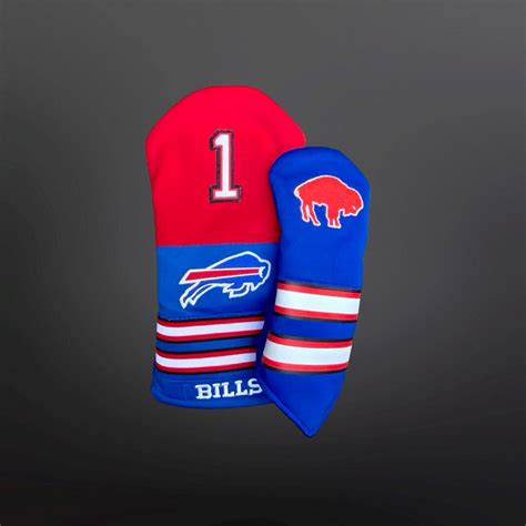 Buffalo Bills Golf Covers Driver & Fairway Wood Headcovers Bills Fan ...