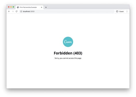 403 Forbidden Error | You Do Not Have Permission to Access This Resource
