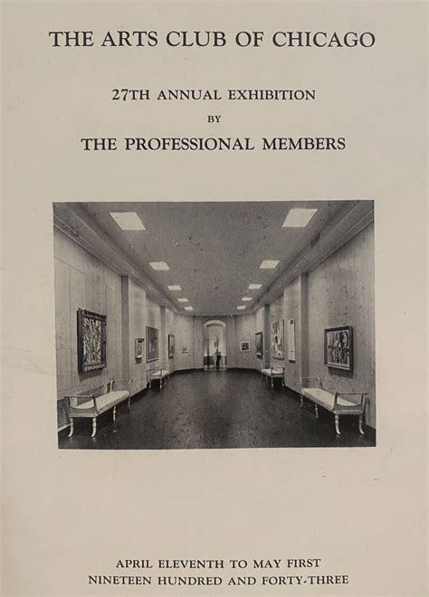 27th Annual Exhibition by the Professional Members - The Arts Club of ...