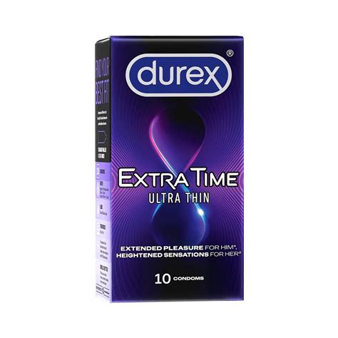 Durex Extra Time Ultra Thin - 30 Condoms