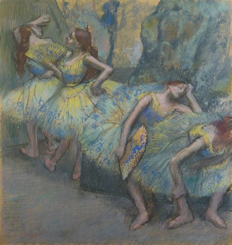 Edgar Degas - Ballet Dancers in the Wings - SVETSLIK.SI - 100% ročno ...