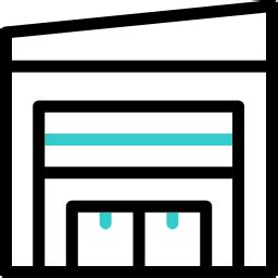 Warehouse Animated Icon | Free shipping and delivery Animated Icon