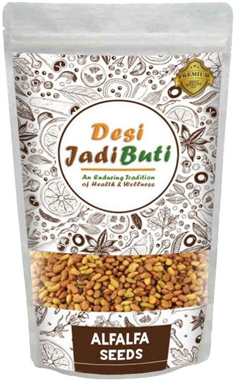 Desi Jadi Buti Edible Alfalfa Seed| Hedge Lucerne Seeds| Medicago ...