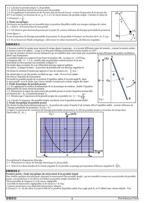 Image result for Periode Pendule Simple
