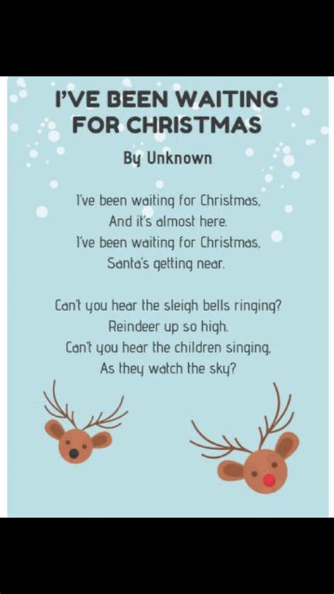 30 short christmas poems for kids – Artofit