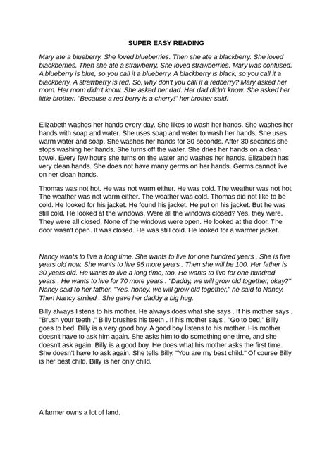 Simple Text Reading 的图像结果